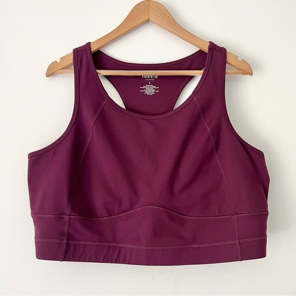 torrid Other - Torrid Low-Impact Wireless Longline Active Racerback Sports Bra Size 3X